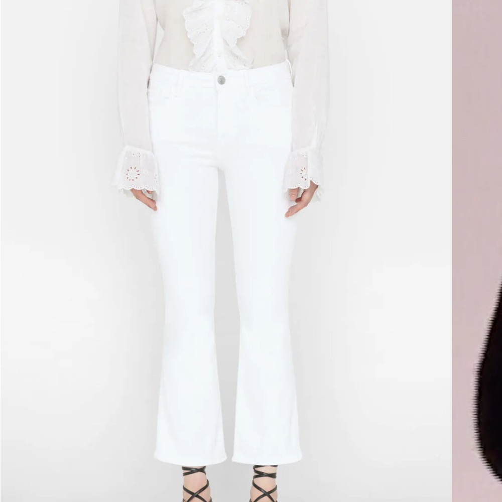 Frame - Le crop mini boot cut jean